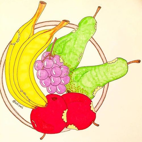 23 Hilarious Illustrations That Show What Parenting Is Really Like fruit bowl